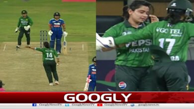 Cricketer Fatima Sana fined for pointing at Indian batter