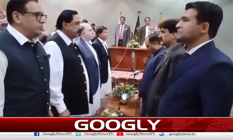8-member cabinet of Azad Kashmir government takes oath