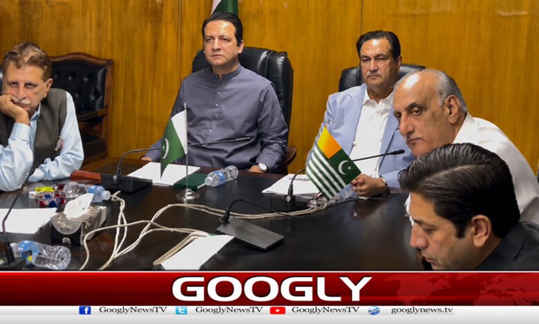 Azad Kashmir Prime Minister announces to advance development process on the model of Punjab
