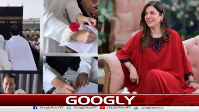 Renowned host Kiran Khan has solemnized her Nikah in Makkah.