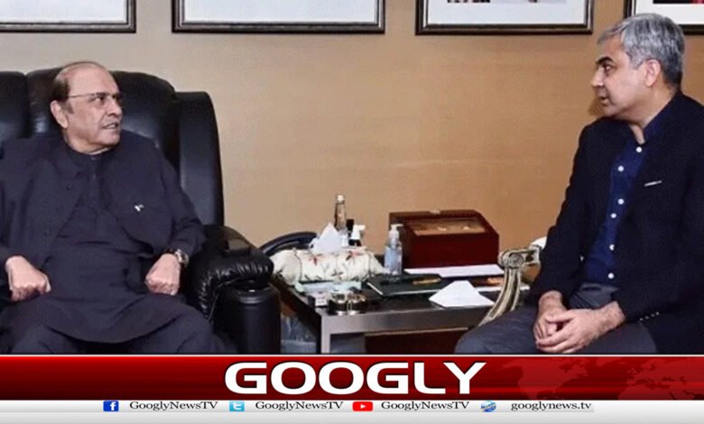Interior Minister Mohsin Naqvi holds important meeting with President Asif Ali Zardari