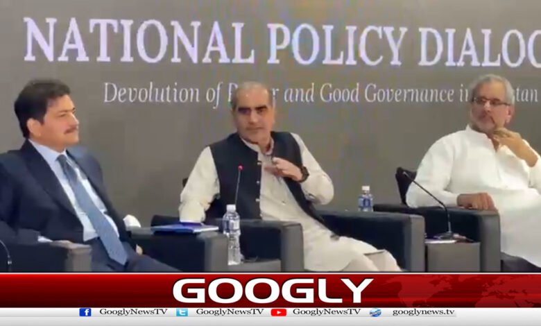 پنجاب تیارہیں باقی صوبوں کےبھی ٹکڑےکرنےہوں گے،خواجہ سعدرفیق 1 Punjab is ready, other provinces will also have to be divided, Khawaja Saad Rafique