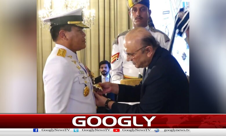 President awards Nishan-e-Imtiaz to Indonesian Naval Chief