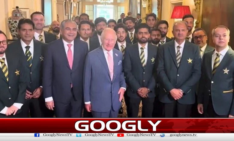 British King Charles and Mohsin Naqvi meet