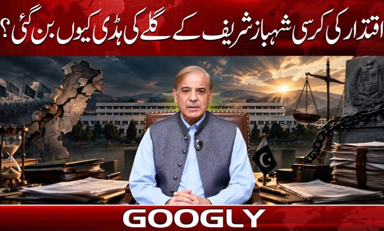Why has the seat of power become a bone stuck in Shahbaz Sharif's throat?