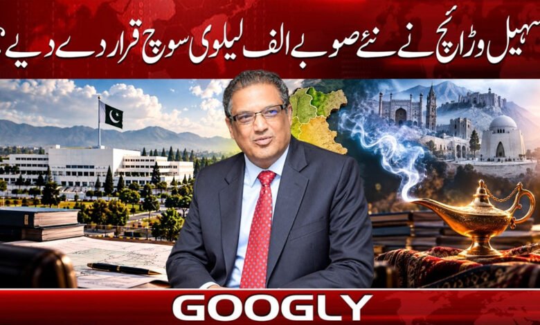 Sohail Waraich declared the new province Alf Lelvi thought?