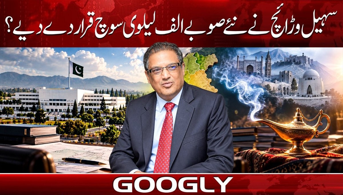 سہیل وڑائچ نے نئے صوبے الف لیلوی سوچ قرار دے دیے؟