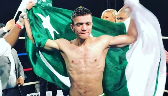 پاکستانی باکسر عثمان وزیر اپنی 19ویں انٹرنیشنل ورلڈ رینکنگ فائٹ جیت گئے 1 ۹