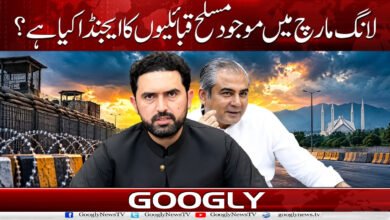 What is the agenda of the armed tribesmen present in the long march?