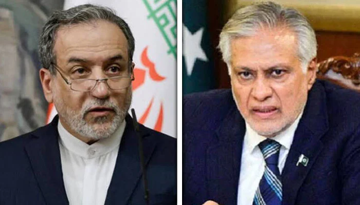 اسحاق ڈار اور عباس عراقچی کے درمیان ٹیلی فونک رابطہ، علاقائی صورتحال پر گفتگو 1 1625478 8617033 araghchi and dar updates