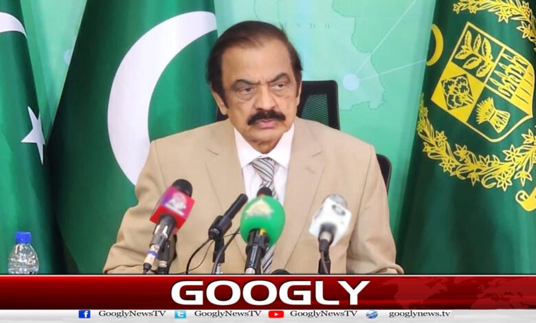 Rana Sanaullah confirms back-channel talks with PTI.
