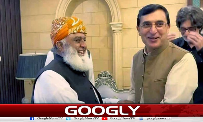Fazl-ur-Rehman and PTI agree on the proposal for a Charter of Democracy.
