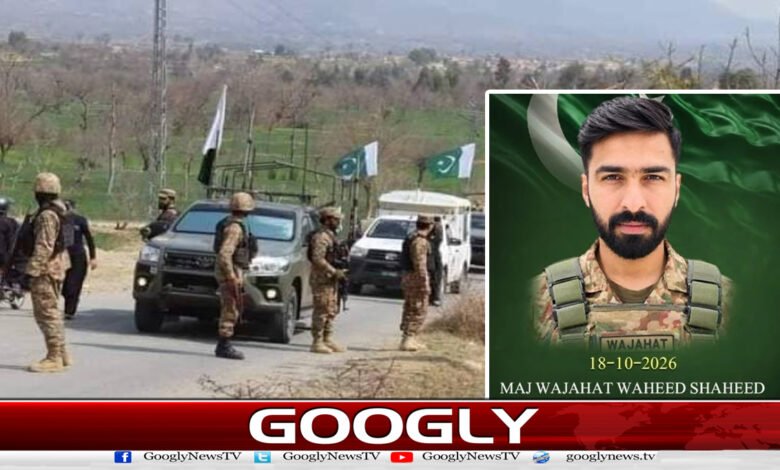 Balochistan: Security forces conduct operations, 4 terrorists killed; Major Wajahat martyred in a bomb blast.