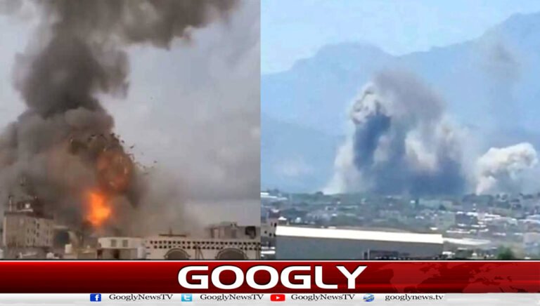 Yemeni army airstrikes on Houthi positions