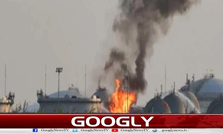 Houthi missile attack on Riyadh airport; aircraft catches fire.
