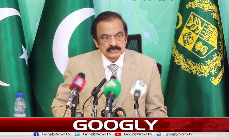Terrorism in Khyber Pakhtunkhwa will be eradicated in months, not years: Rana Sanaullah