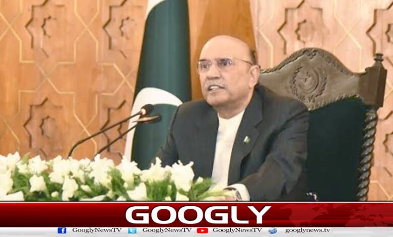 President of the State calls upon the United Nations to play a role in a just resolution of the Kashmir issue.