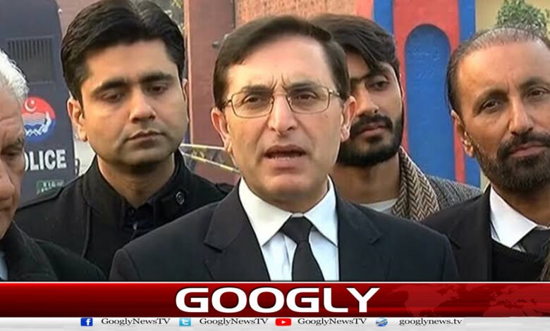 We will raise our voices everywhere against the arrest of Chief Minister Sohail Afridi: Barrister Gohar