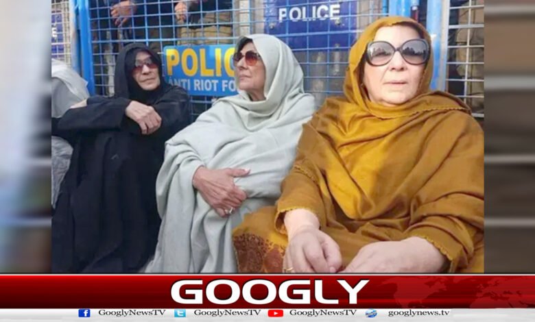 علیمہ خان، عظمیٰ خان اور نورین نیازی کی نظربندی میں 30 روز کی توسیع 1 30-day extension in the detention of Aleema Khan, Uzma Khan, and Noreen Niazi