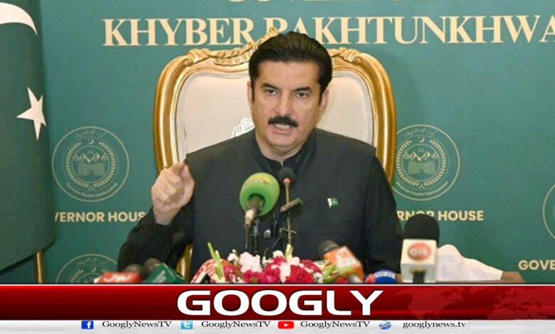 We have not come for any political purpose: Governor of Khyber Pakhtunkhwa