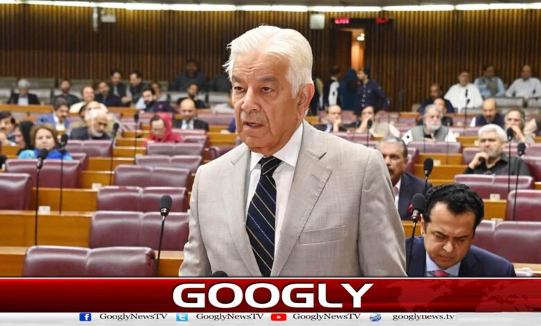 Khawaja Asif criticizes Maulana Fazlur Rehman