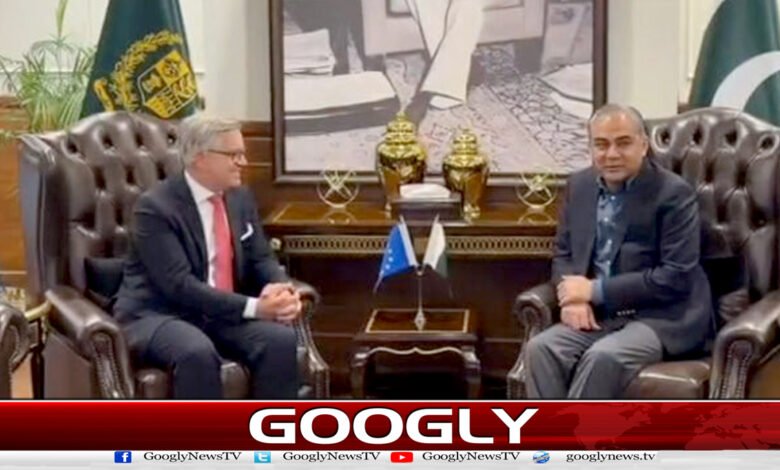 European Commissioner meets Mohsin Naqvi, agrees to increase cooperation against illegal migration