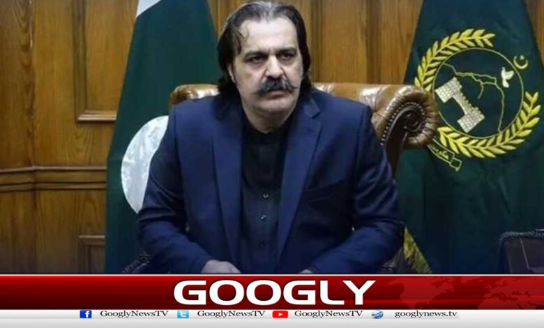 Ali Amin Gandapur has been assigned an important task following the imposition of Governor's Rule.