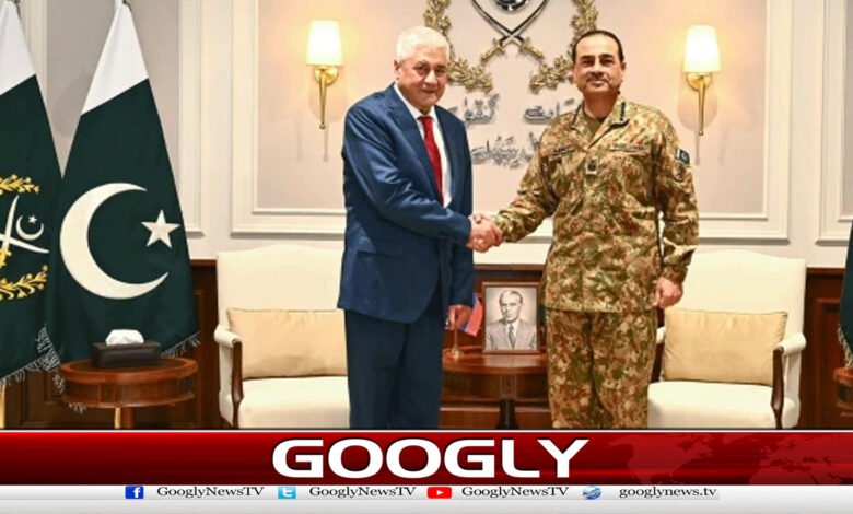 Meeting between Russian Interior Minister and Field Marshal Asim Munir