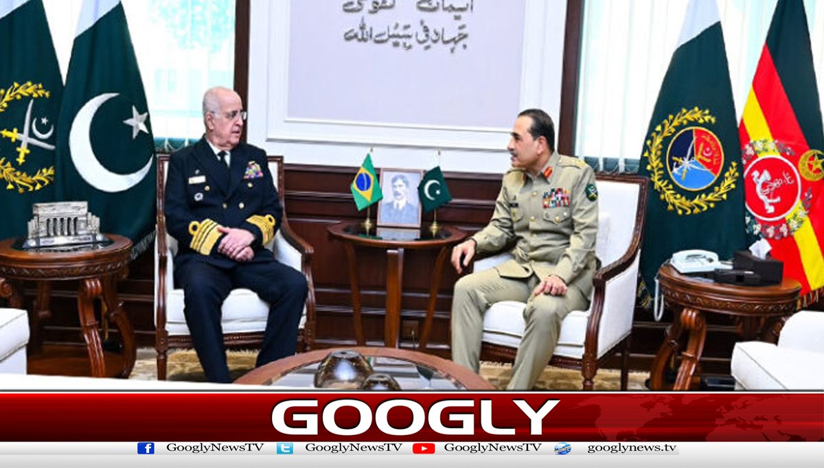 Brazilian Chief of Joint Chiefs meets Field Marshal, discusses defense matters