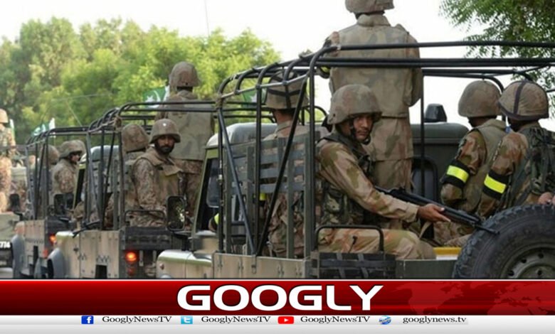 Army and Rangers deployed for the security of the Sri Lankan and English cricket teams.