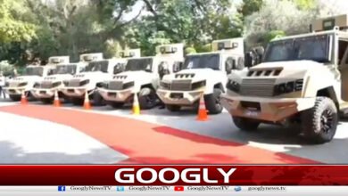 The federal government has handed over 10 armored vehicles to Khyber Pakhtunkhwa.