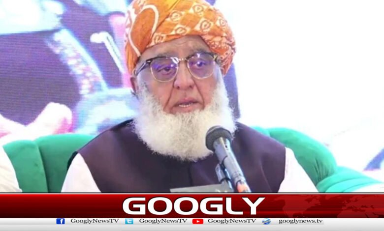 Encroachments identified at Maulana Fazl-ur-Rehman’s residence; notice for demolition received.