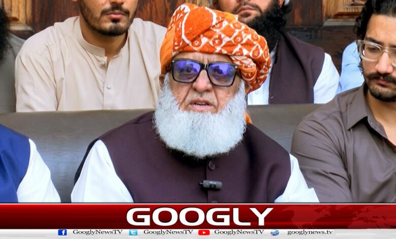 I have no desire to make controversial statements; my criticism was offered with the intention of reform: Maulana Fazl-ur-Rehman