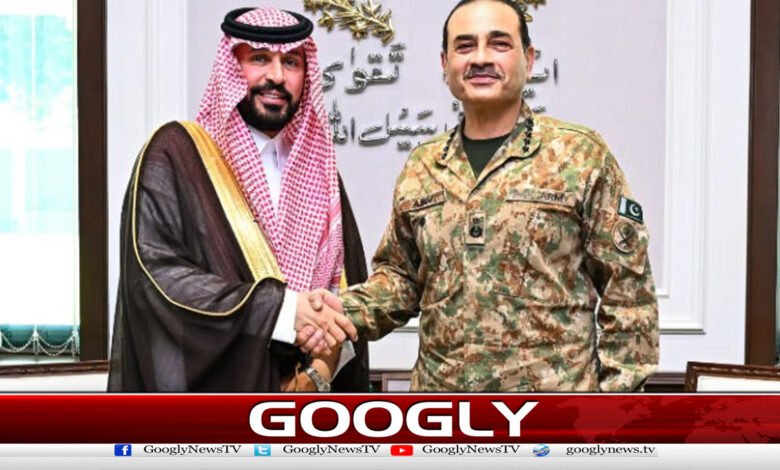 Meeting of Saudi Arabia's new ambassador with the Field Marshal