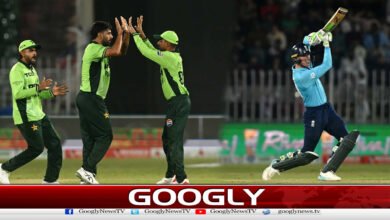 سہ ملکی ون ڈے سیریز پاکستان نے انگلینڈکو 87 رنز سے شکست دیدی 5 Pakistan defeated England by 87 runs in the tri-nation ODI series.