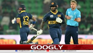 Tri-nation series: England defeated Sri Lanka in the final league match.