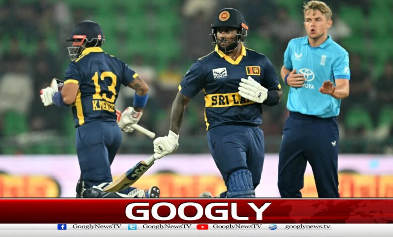 Tri-nation series: England defeated Sri Lanka in the final league match.