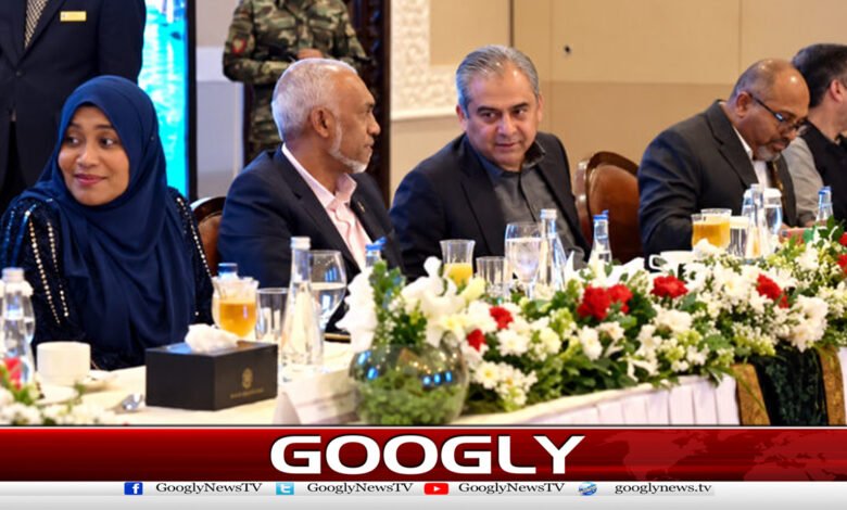 Mohsin Naqvi hosts dinner in honor of Maldives President and delegation