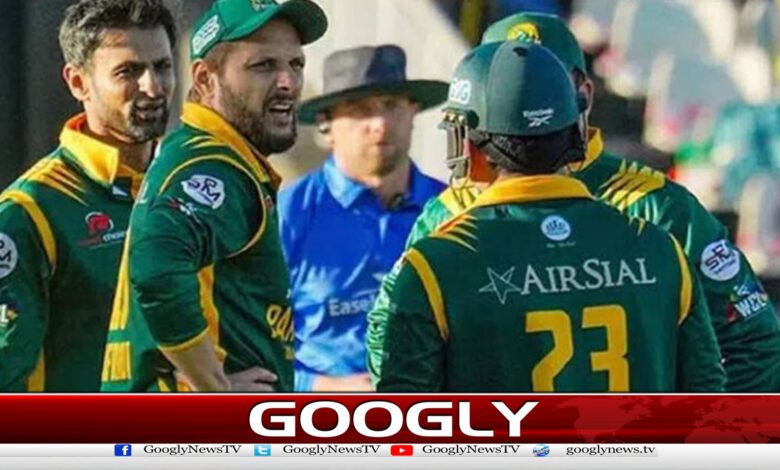 پاکستان ورلڈ چیمپیئن شپ آف لیجنڈز سے باہر ہوگیا 1 Pakistan has been eliminated from the World Championship of Legends.