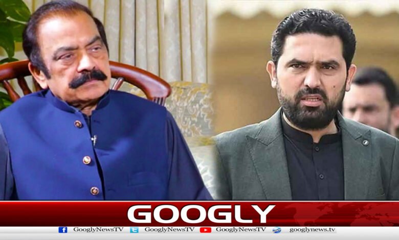 سہیل آفریدی آئینی طورپروزیراعلیٰ نہیں رہے،راناثنااللہ 1 Sohail Afridi is no longer the Chief Minister constitutionally, says Rana Sanaullah.