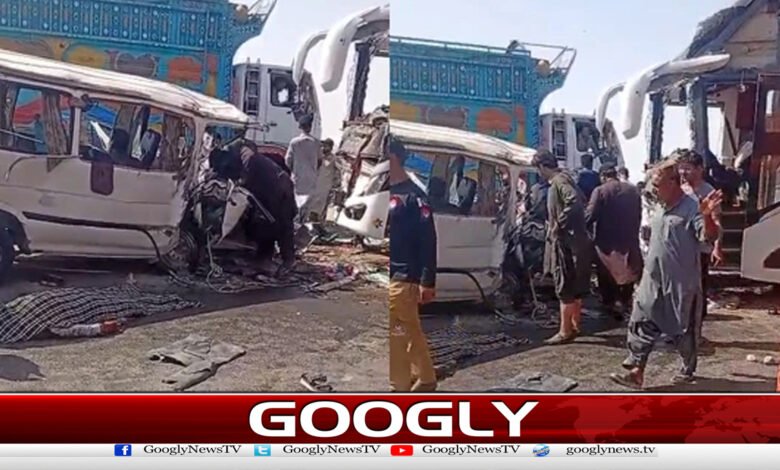 Collision between a wagon and a passenger coach in Lasbela; 12 people killed.