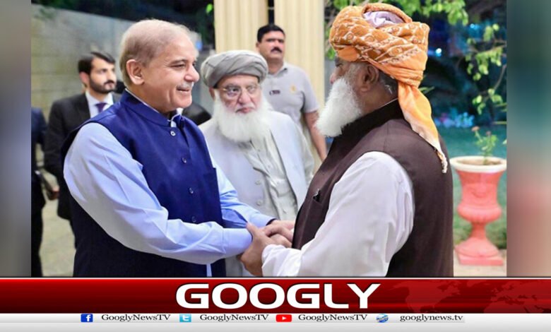 مولانافضل الرحمان نےوزیراعظم کوپی ٹی آئی سے مذاکرات کامشورہ دیدیا 1 Maulana Fazlur Rehman has advised the Prime Minister to hold talks with the PTI.