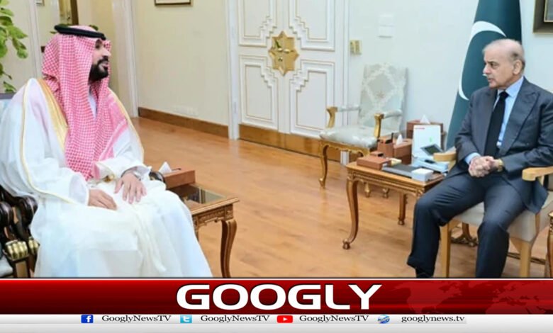 Pakistan stands shoulder to shoulder with Saudi Arabia for its defense, says Shehbaz Sharif.