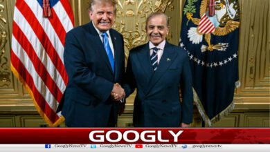وائٹ ہاؤس نے ٹرمپ اورشہبازشریف کی ملاقات کی تصاویرجاری کردیں 2 The White House has released photos of the meeting between Trump and Shahbaz Sharif.