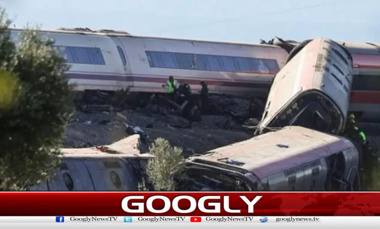 Collision between 2 trains in Spain; 68 people killed