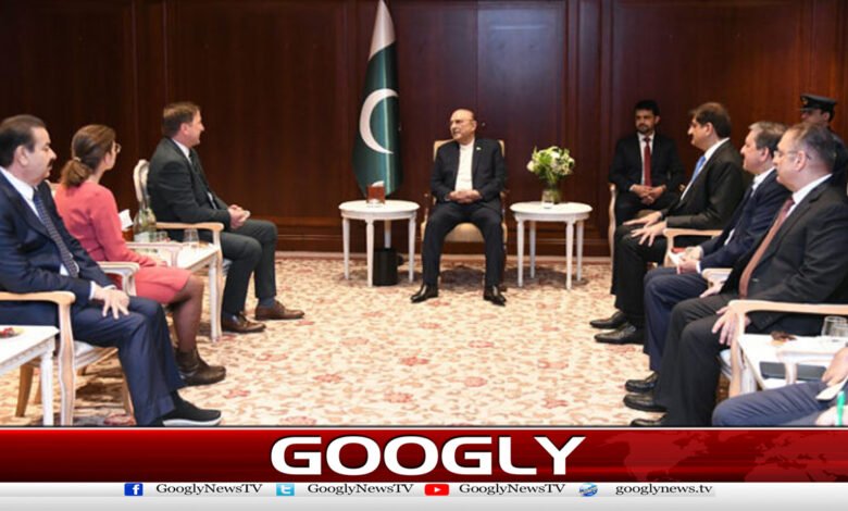 President Asif Ali Zardari’s visit to Germany: Important meetings with technology companies